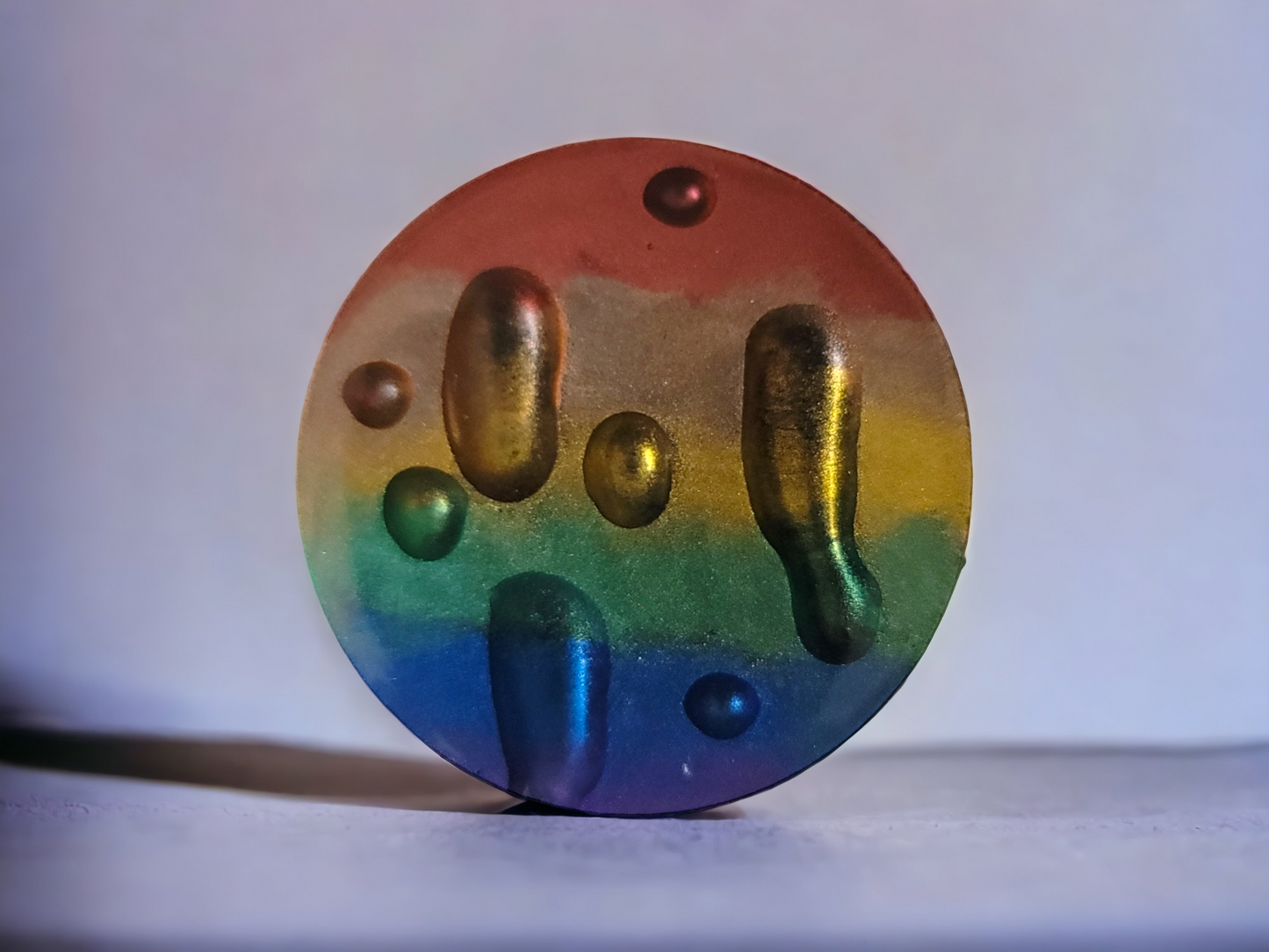 Dew Drops Phone Grip ~ Rain Drops Phone Grip ~ Rainbow Phone Grip