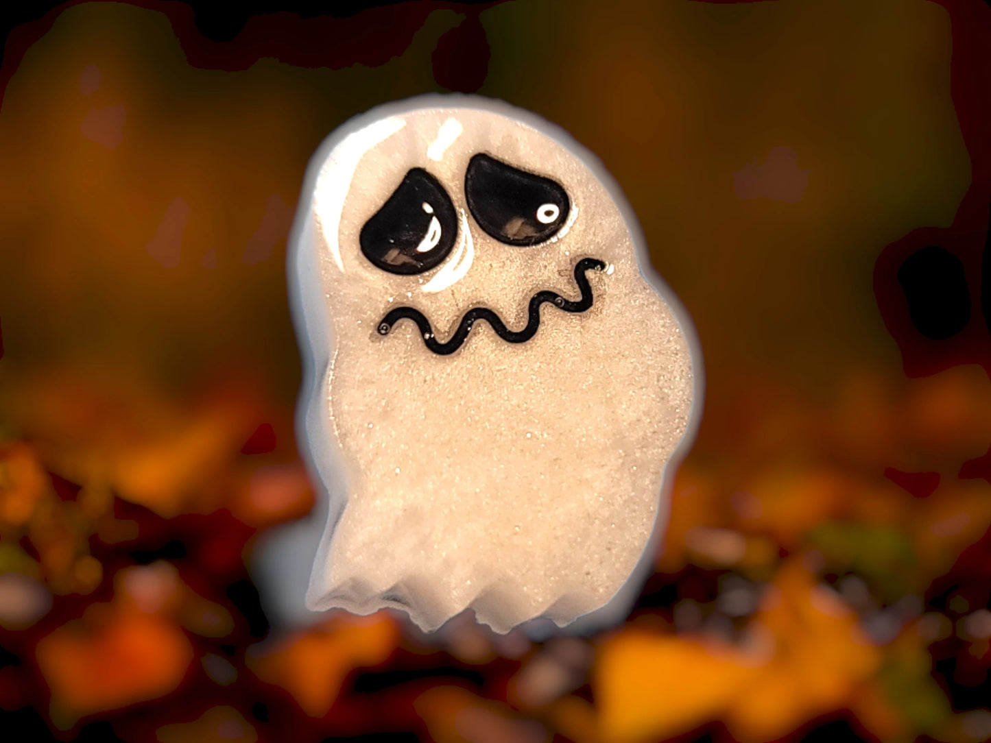 Ghost Shoe Charms Set of 6 FREE GIFT w/purchase - Spooky Halloween CROCk Charms