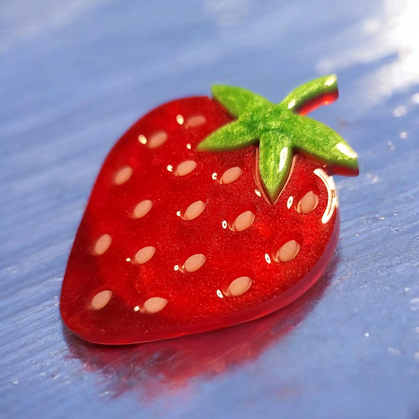 Cute Strawberry Phone Grip ~ Magnetic Phone Grip Option Available