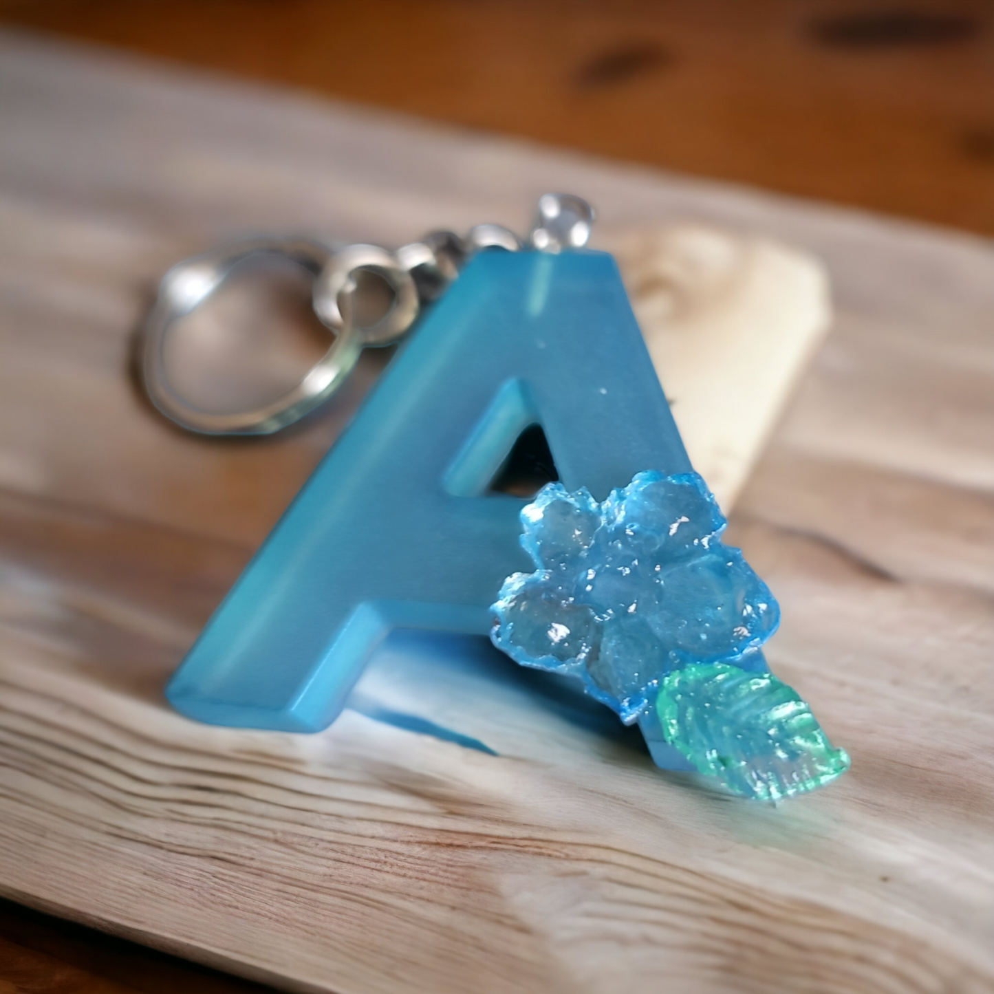 Flower Letter Keychain (Letters A-M)