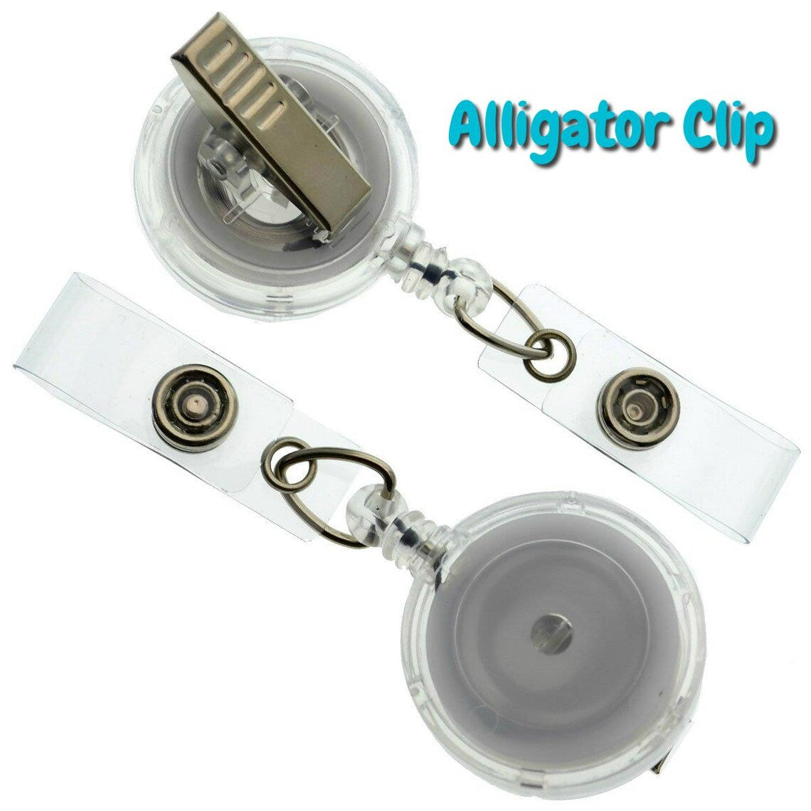 Strawberry Badge Reel, ID Holder, Retractable Badge Reel, Belt Clip, Alligator Clip