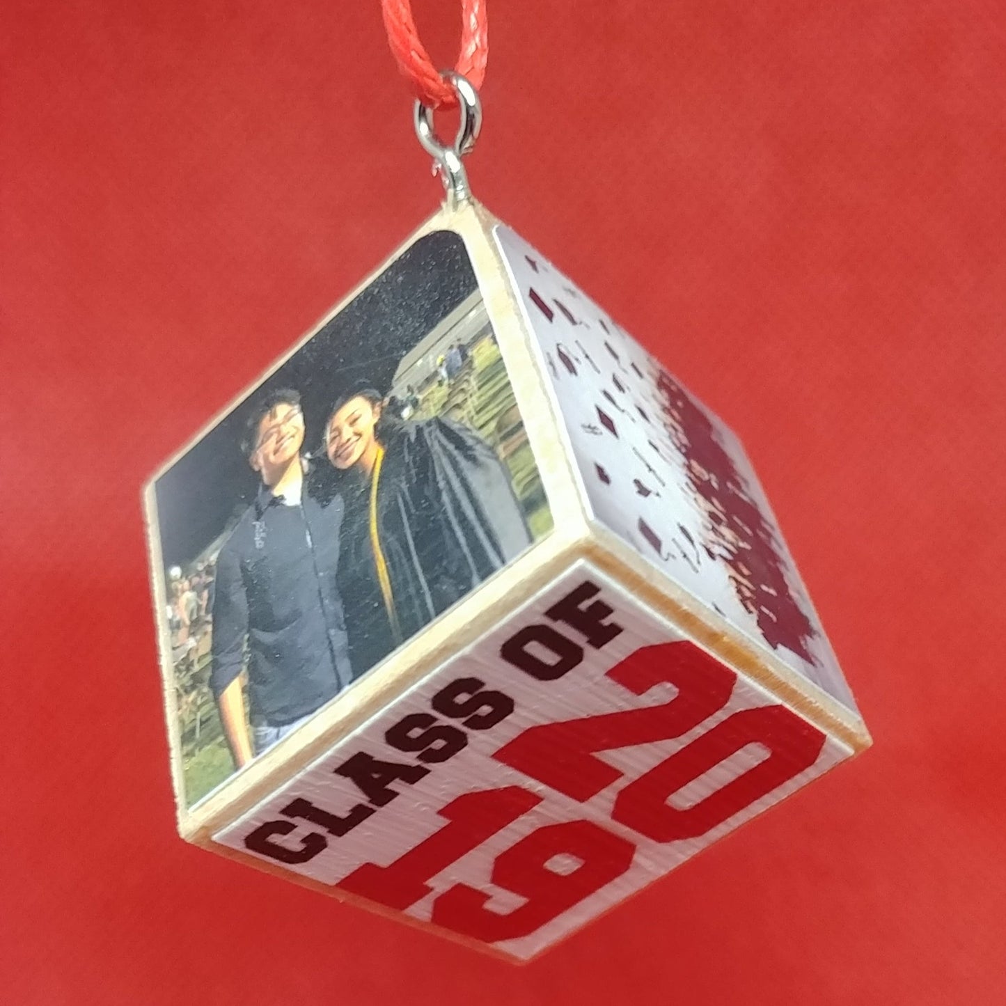 Graduation Rearview Mirror Photo Charm