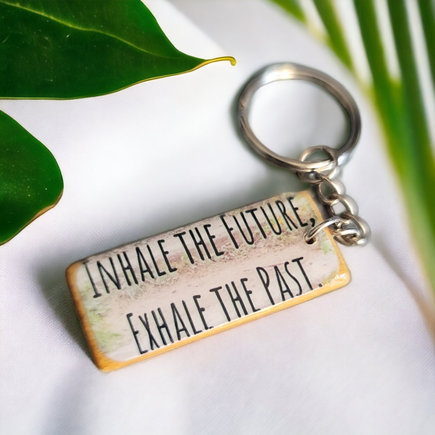 Motivation, Happy, Cute, Quote Keychains