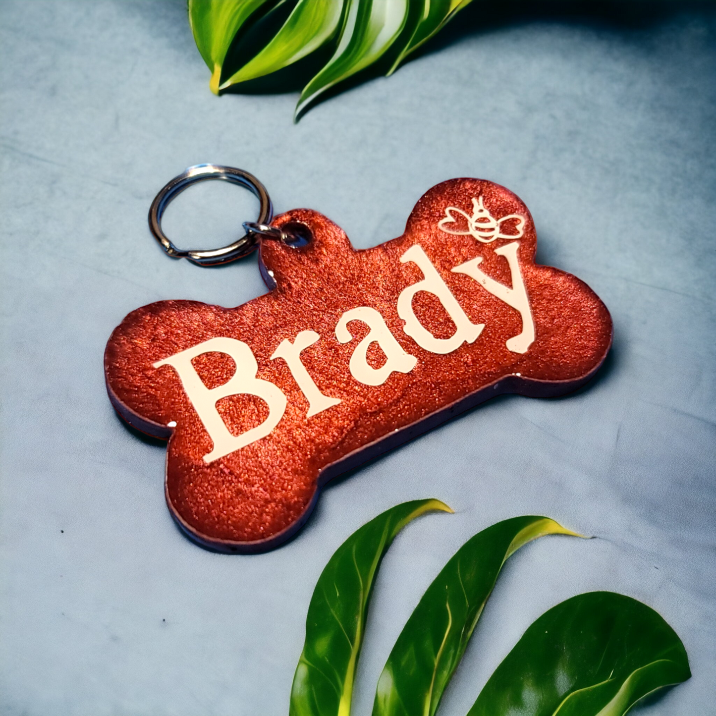 Dog Bone Pet Tag