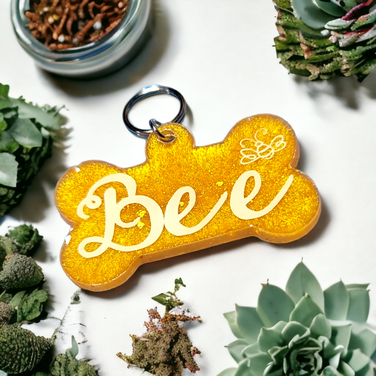 Dog Bone Pet Tag